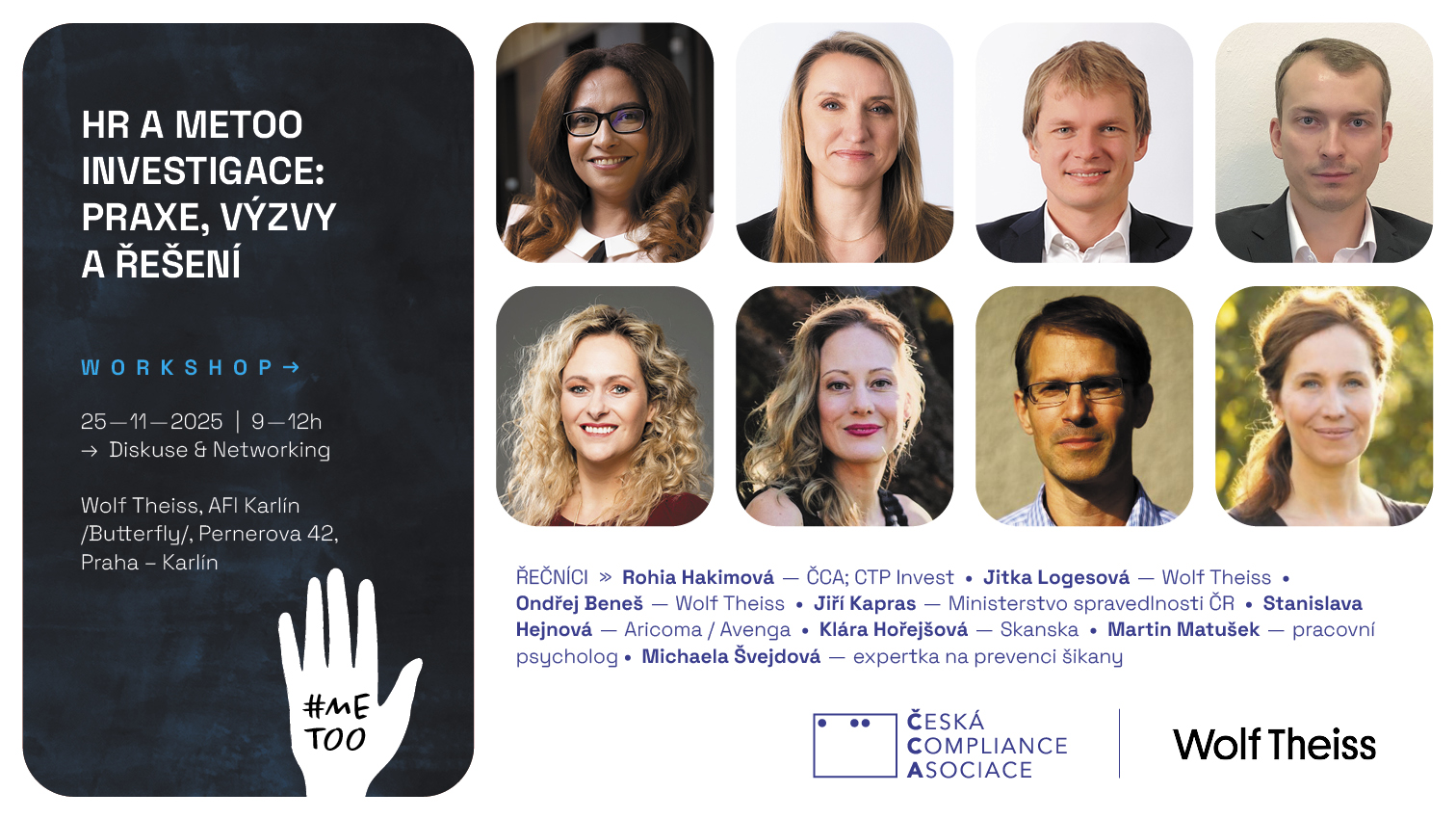 3-251125 Workshop HR & MeToo Investigace - ř ecnici foto